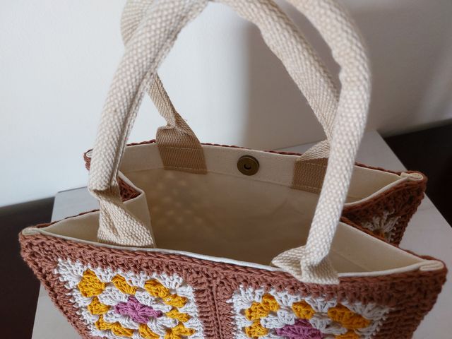 Bolso nuevo crochet granny