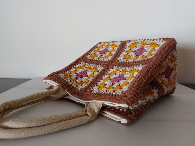Bolso nuevo crochet granny