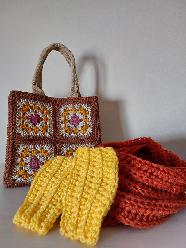 Bolso nuevo crochet granny