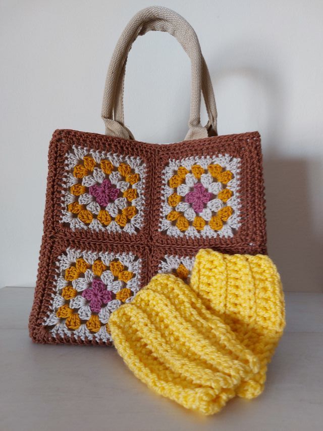 Bolso nuevo crochet granny