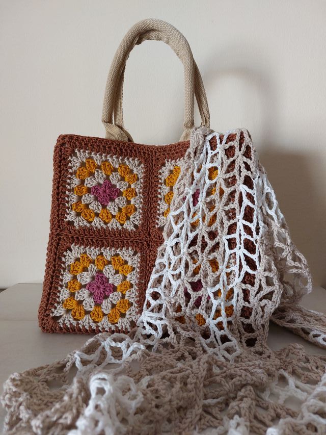 Bolso nuevo crochet granny