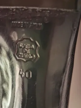 Zapatos de salón piel negros