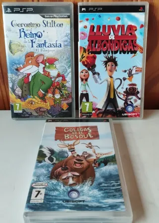 Juegos PSP: Geronimo Stilton, Lluvia de Albóndigas