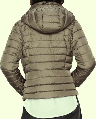 Chaqueta Acolchada Zara Talla XL Capucha Mujer Puf