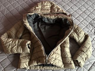 Chaqueta Acolchada Zara Talla XL Capucha Mujer Puf