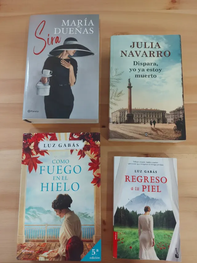 Pack libros autoras españolas