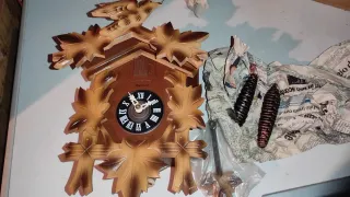 Orologio a cucù in legno da parete nuovo mai usato