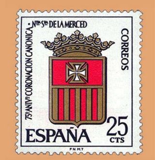 Sello España 25 cts. 75º Aniv. Coronación