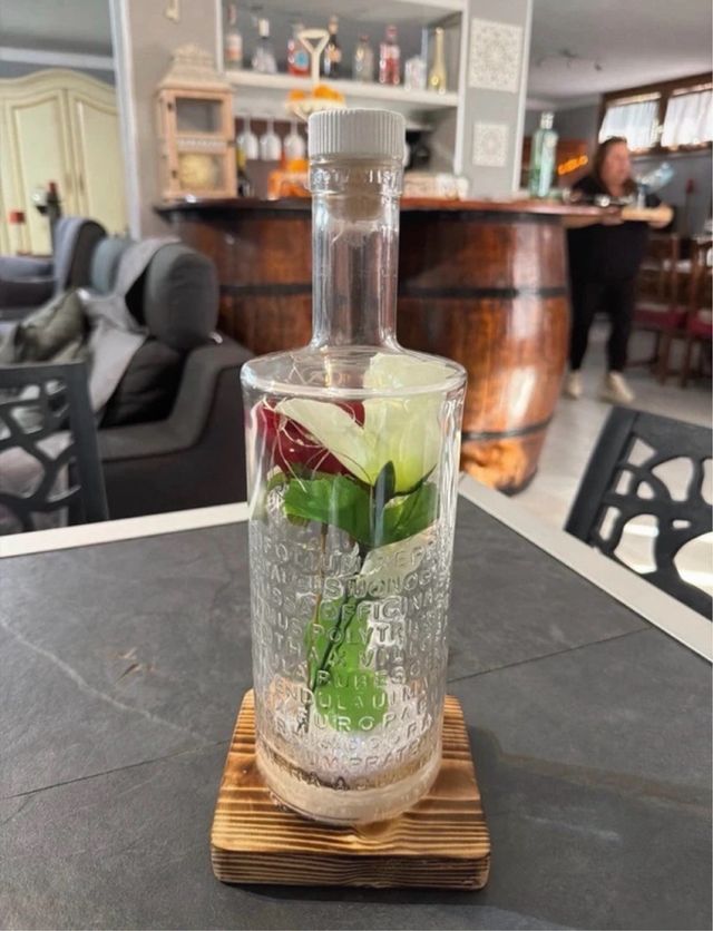 Lampada artigianale base Gin Botanist