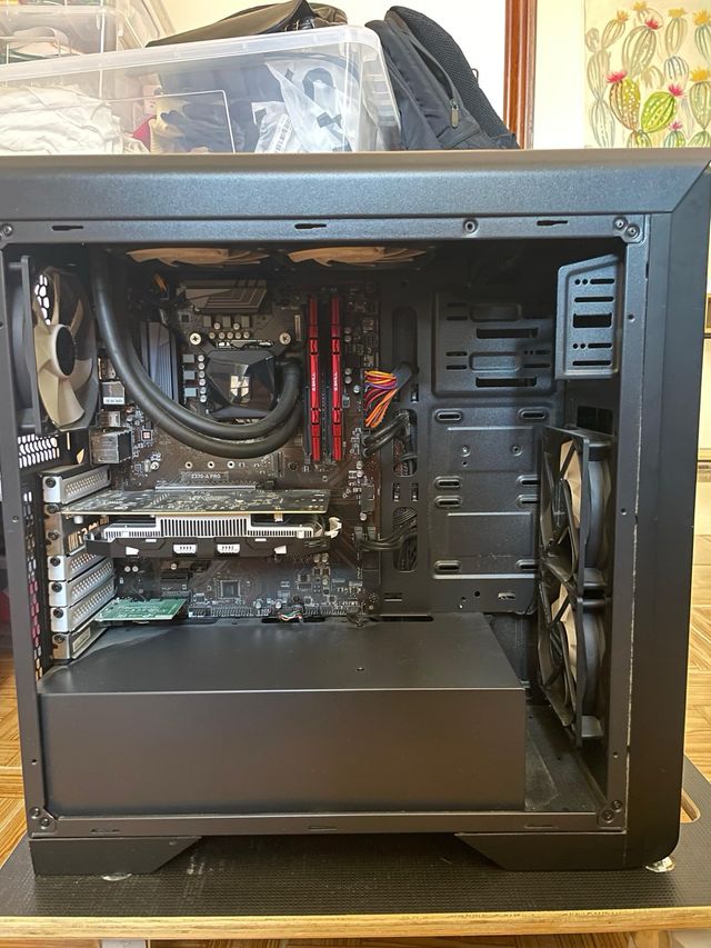 PC Gaming Negro/Plata