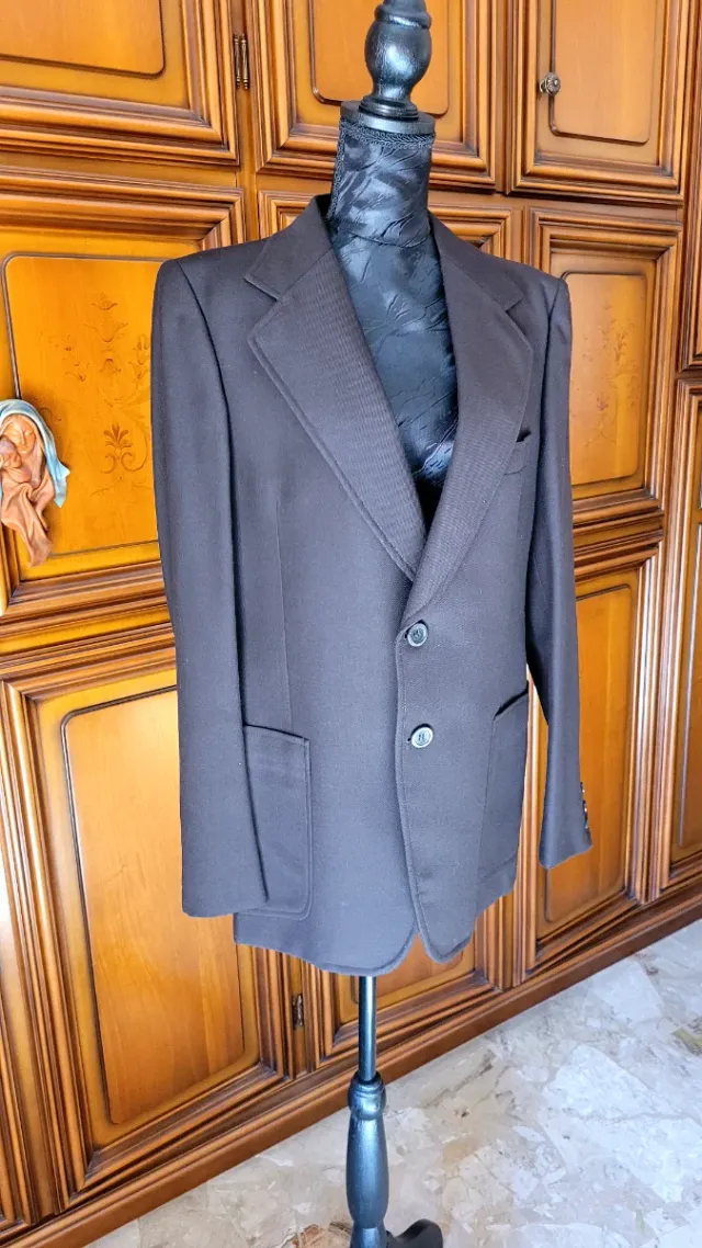 Giacca uomo vintage marrone