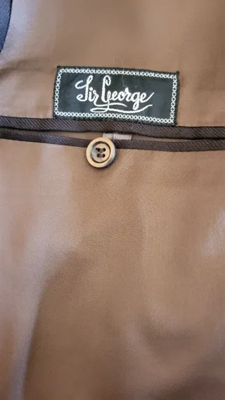 Giacca uomo vintage marrone