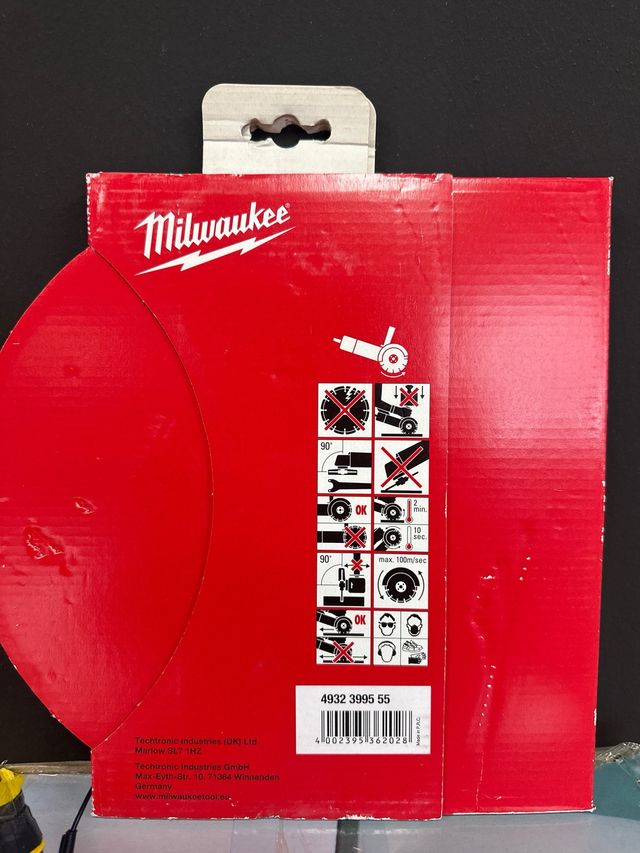 3 Discos Corte Milwaukee DHTI 230