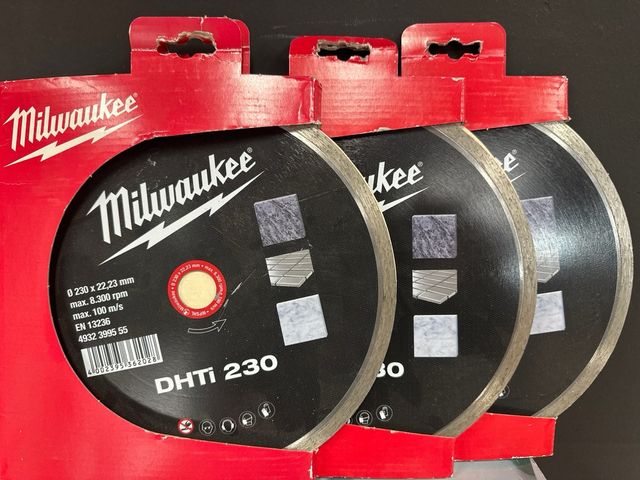 3 Discos Corte Milwaukee DHTI 230
