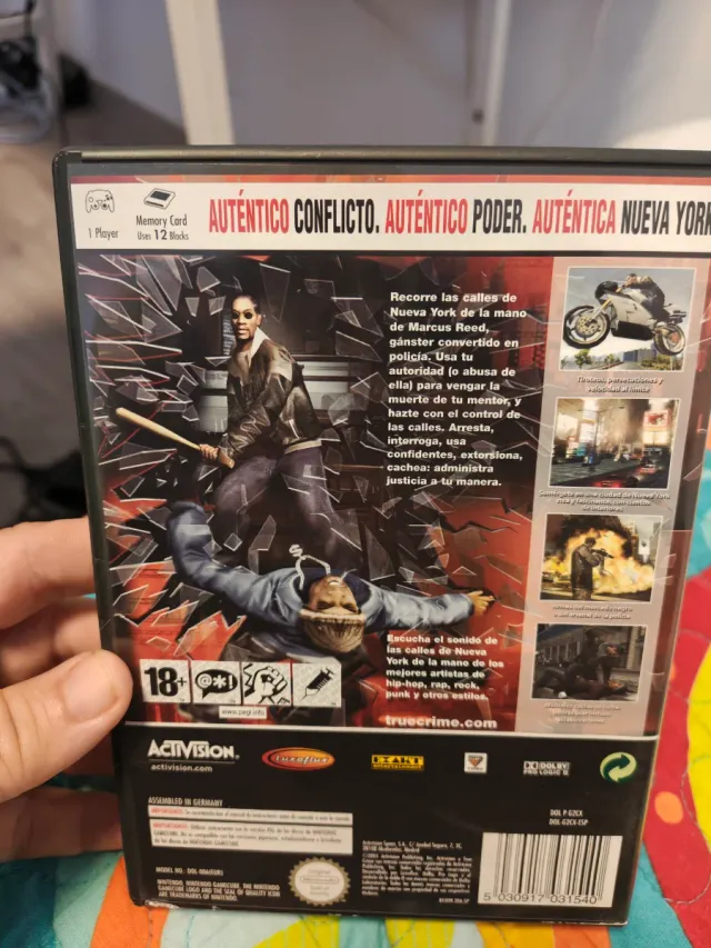 True Crime New York City GameCube PAL SPAGNA