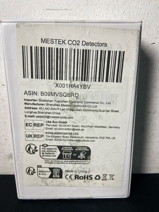 : Medidor CO2 Mestek