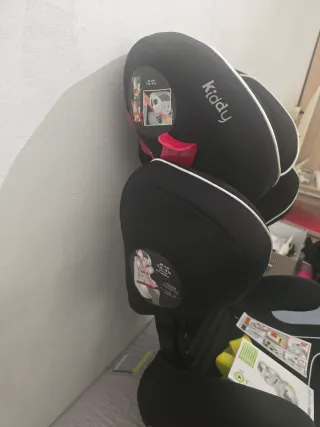 Silla Coche Kiddy Cruiserfix Pro Negra