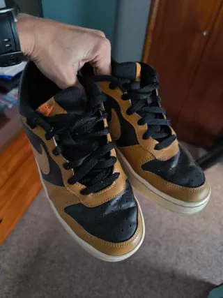 Zapatillas Nike Dunk Marrones y Negras