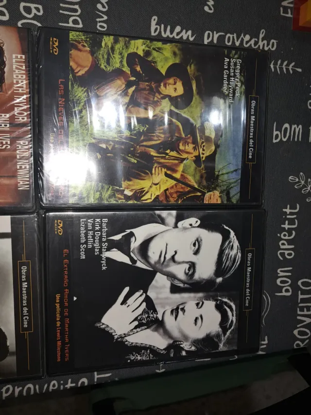 4 DVDs Obras Maestras del Cine
