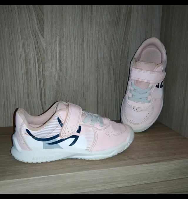 Scarpe da ginnastica rosa, Artengo, numero 26.