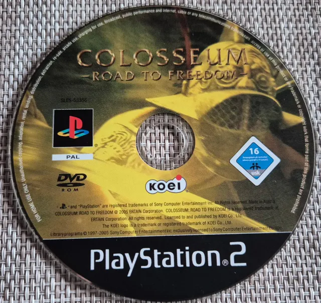 Colosseum: Road to Freedom PS2 PAL