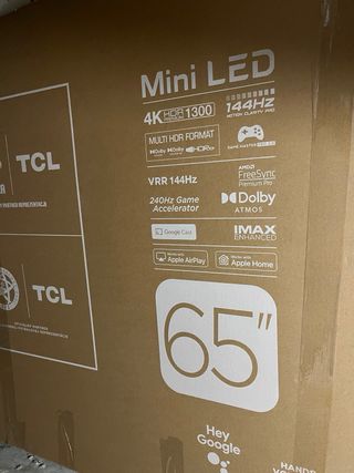 TV TCL 65C805 mini led