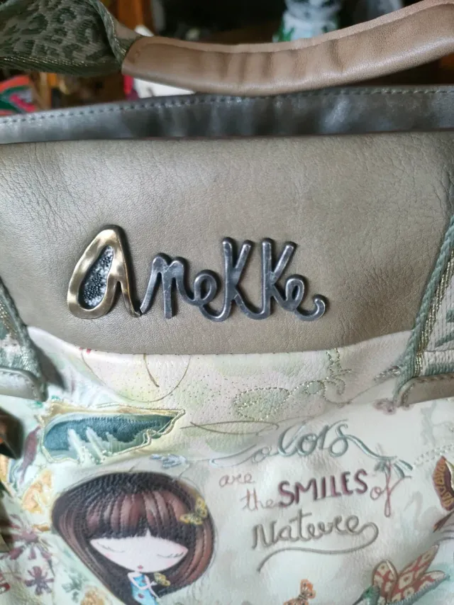 Borsa Anekke Beige e Verde