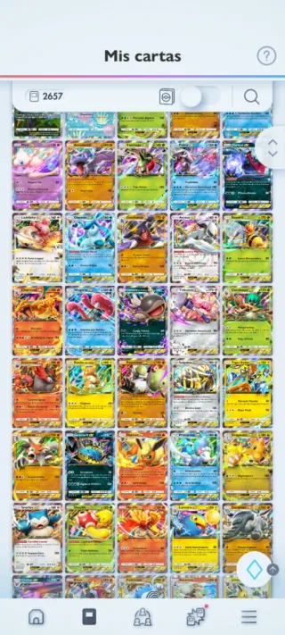 Cartas TCG pocket