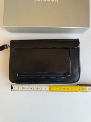 Portafoglio Nannini blu capiente