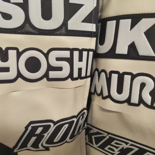 Chaqueta Suzuki Yoshimura GSX Negra Blanca