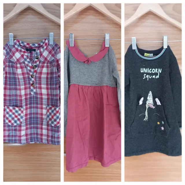 Lote 3 vestidos niña 3años de Tommy hilfiger