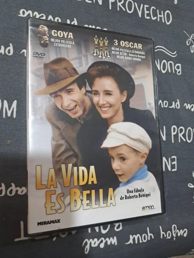 DVD La Vida es Bella (Roberto Benigni)