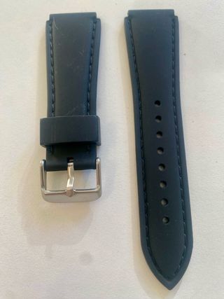 Cinturino Orologio Silicone Nero 20mm