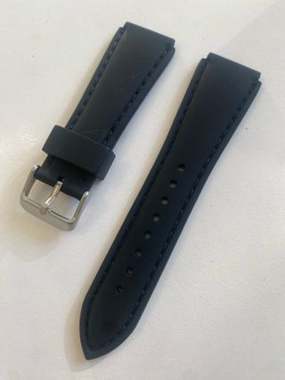 Cinturino Orologio Silicone Nero 20mm