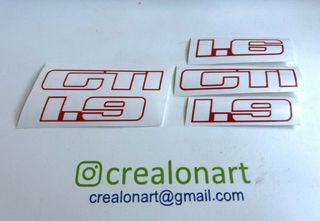 Kit Pegatinas Vinilo 205 GTI