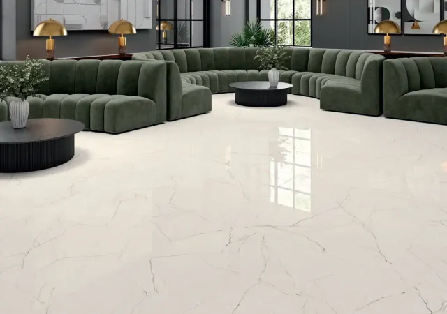 RANNIA WHITE 120x120 Rect. Pulido