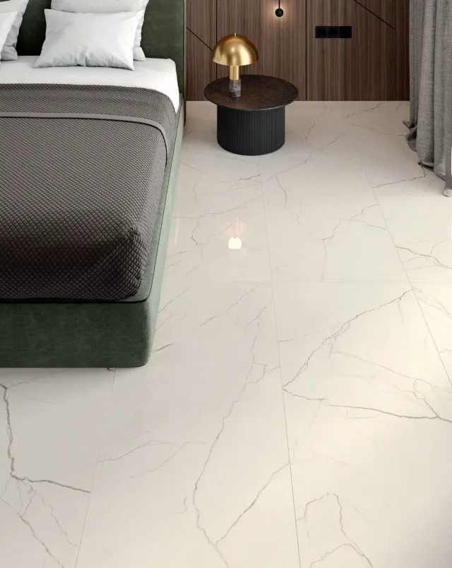 RANNIA WHITE 120x120 Rect. Pulido