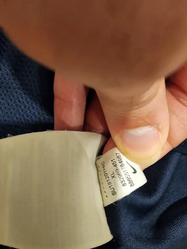 Camiseta Nike Dri-Fit Azul Marino