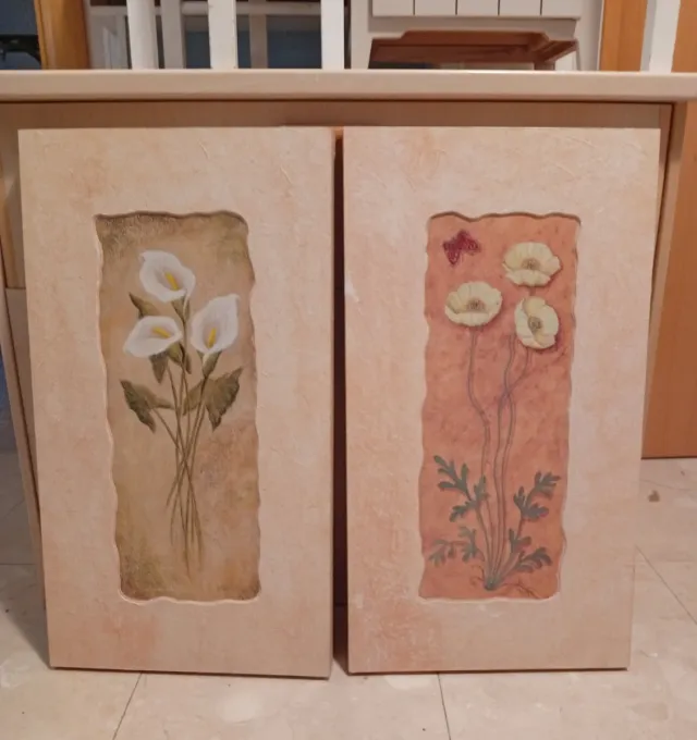 Juego de 2 cuadros decorativos