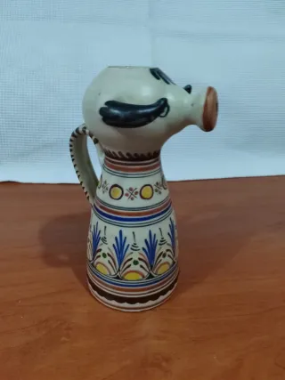 Jarra Toro Toledo Vintage Cerámica