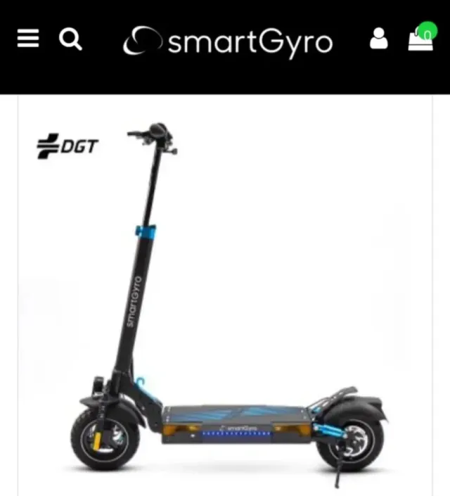 Patinete eléctrico SmartGyro Rockway en buen estad