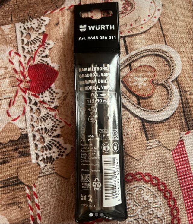 Punte per martello Würth 6mm