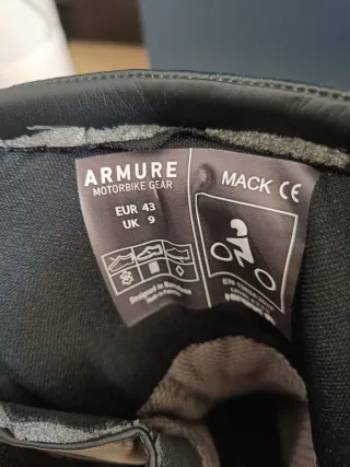 Botas de moto Armure