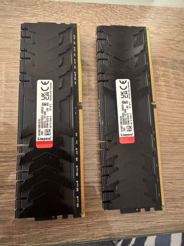 32GB RAM Kingston DDR4 3600MHz CL16