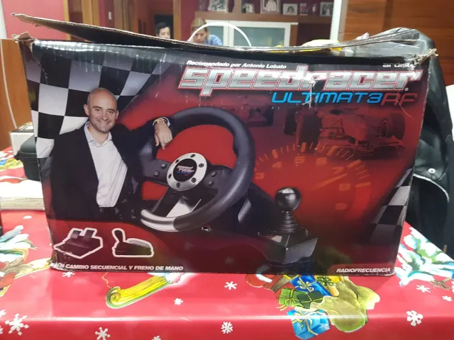 Volante Speed Racer con Pedales y Freno Mano PS3