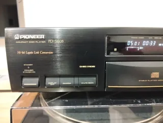 Lettore CD Pioneer PD-S605 con telecomando orig.