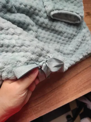 Pijama azul grecas estampado polar Women's Secret