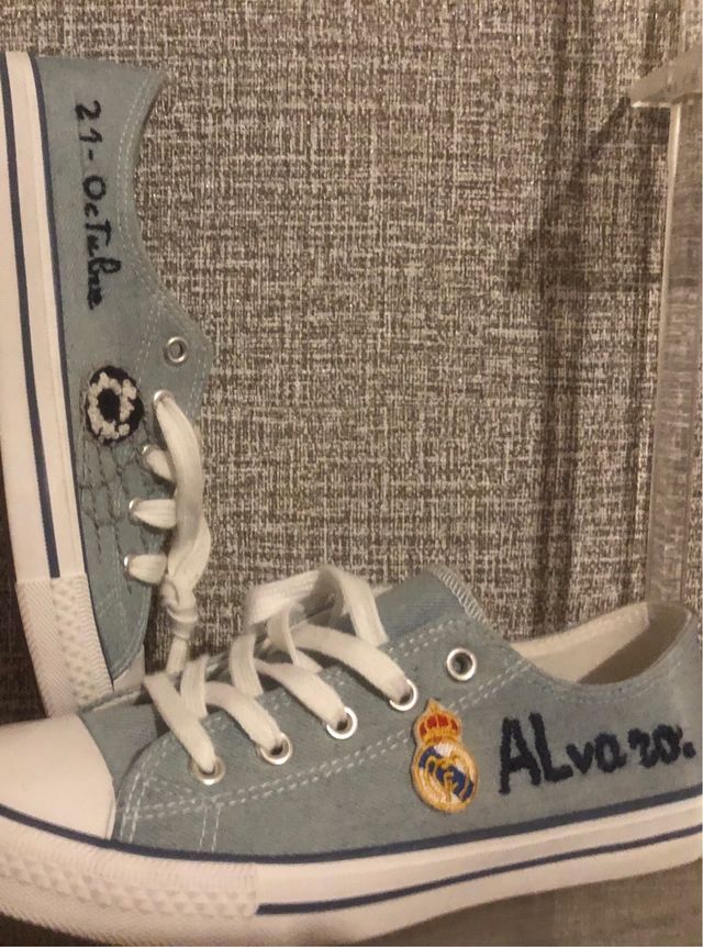 Zapatillas personalizadas Real Madrid