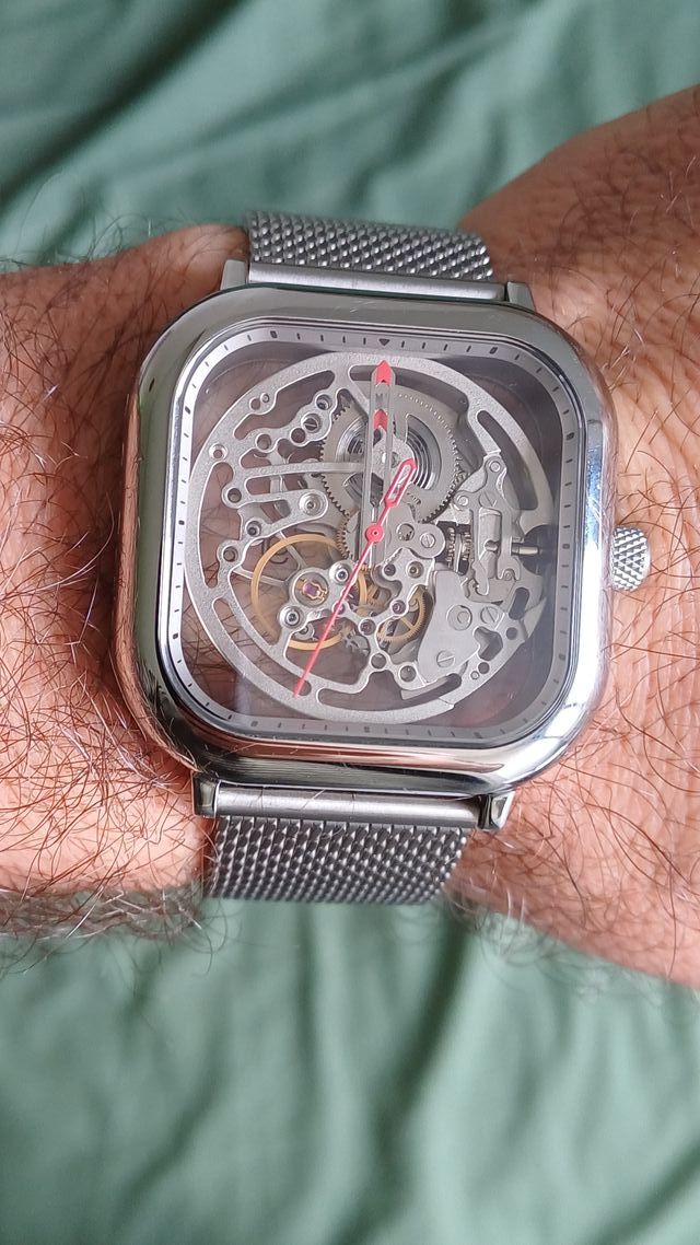 Reloj Ciga Design Esqueleto Automático