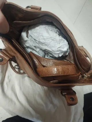 Bolso de piel CACHÉ